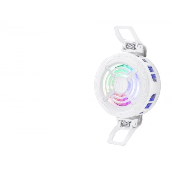 Klipsli Telefon Soğutucu Fan Rgb Beyaz K56