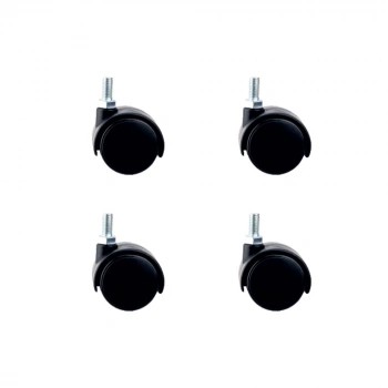 Küçük Plastik Vidalı Teker - 40 MM HKS102 - 4 Adet