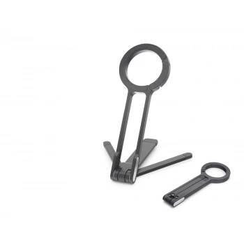 Manyetik Katlanir Masaüstü Telefon Standi Metal - Siyah ND8030