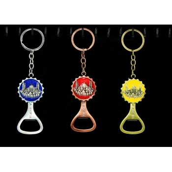 Metal Ayasofya Anahtarlık Ve Açacak