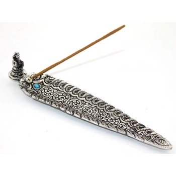 Metal Kayık Ganeşa Tütsülük Model 3