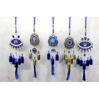 Metal Nazar Boncuğu Çan Alk3497