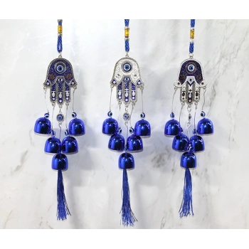 Metal Nazar Boncuğu Çan Alk3509