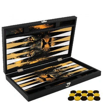 Özel Aslan Tasarımı Tavla