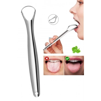 Paslanmaz Çelik Dil Temizleyici