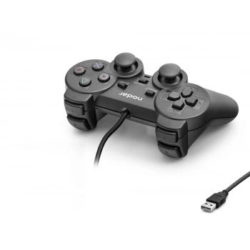 Pc Uyumlu Kablolu Usb Gamepad Oyun Kolu - Siyah ND401