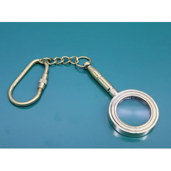 Pirinç Büyüteç Anahtarlık 2589