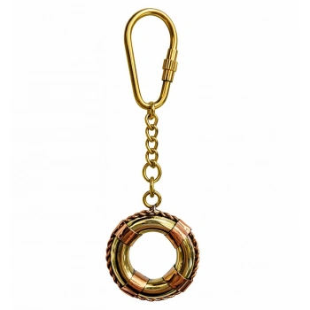 Pirinç Simit Anahtarlık 2475