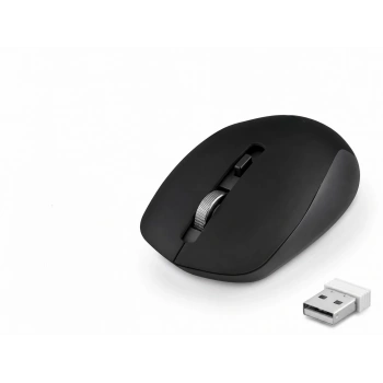 Plus Sessiz Kablosuz Mouse 2.4 Ghz 1600 Dpı Siyah S1000