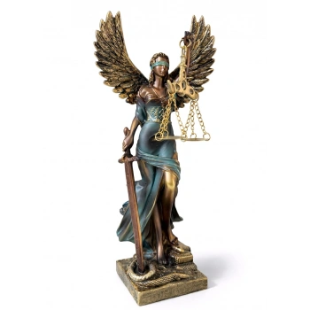 Polyester Kanatlı Adalet Biblosu Liv419