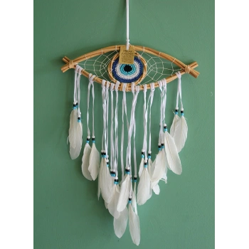 Rüya Kapanı Dream Catcher Göz Tasarımı Model 3