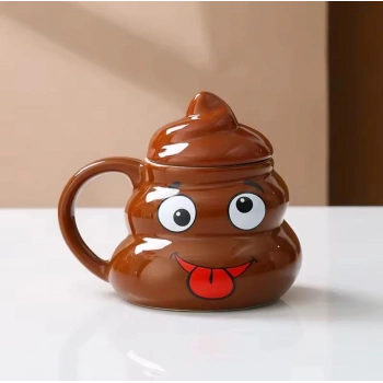 Şakacı Poo Kupa Bardak