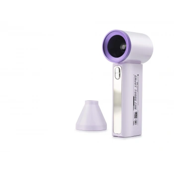 Şarjlı Standlı Mini El Fanı Dijital Göstergeli T08