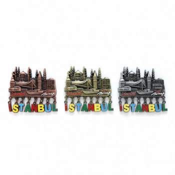 Sarkaçlı İstanbul Temalı Magnet