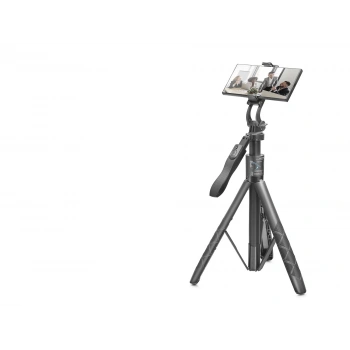 Telefon Tripodu Ve Selfie Çubuğu Bluetooth Kumandalı 153 Cm Siyah ND1049