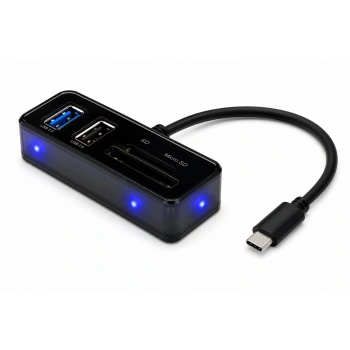 Type-c 3.2 Gen2 Hub Kart Okuyucu 4 Port 10 Gbps TC256