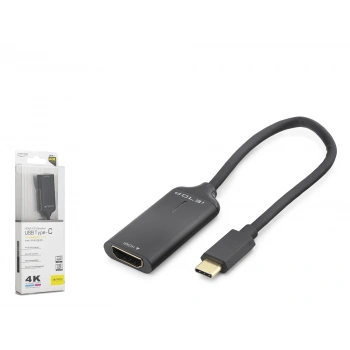Type-c To Hdmı Görüntü Dönüştürücü 4K 30Hz 20 Cm Siyah HDX7898