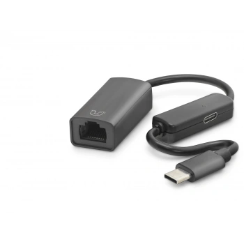 Type C Usb 2.0 Ethernet Adaptör 10/100 Mbps Pd Güç Destekli Siyah L118