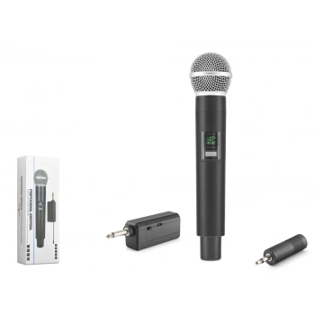 Uhf Kablosuz Mikrofon 6.35 Mm Siyah HDX2801