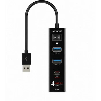 Usb 3.1 Gen1 Hub Pd 4 Port 5 Gbps U329A