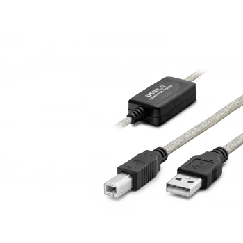 Usb Printer Kablosu 10 M - Silver Siyah HDX7559