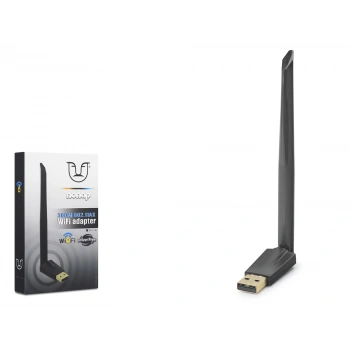 Usb Wifi Adaptör 300 Mbps Wifi 6 Dahua Dvr Uyumlu W118
