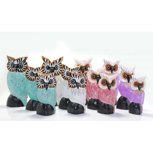 3Lü Ahşap Baykuş No:5