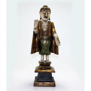 Ahşap Buda Figürü No:3