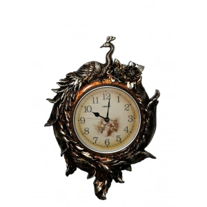 Duvara Asmalı Tavuskuşu Saat Alk1676