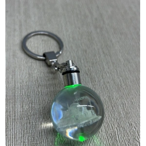 Ledli Ayasofya Tasarımı Kristal Anahtarlık Alk3803