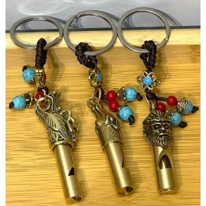 Metal Figürlü Düdük Anahtarlık Alk4461