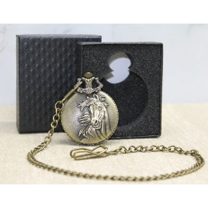 Özel Kutulu At Büstü Köstekli Saat Alk2617