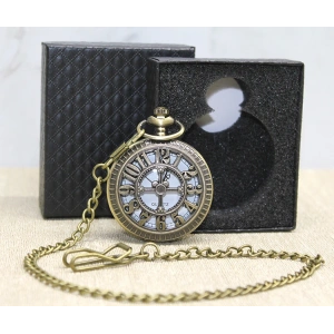 Özel Kutulu Rakamlı Köstekli Saat Alk2619