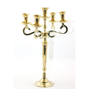 Pirinç 5Li Şamdan 20097