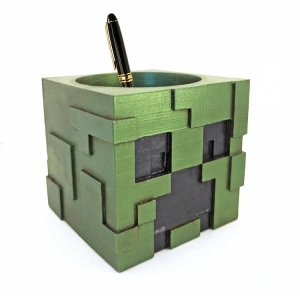 Polyester Minecraft Creeper Kalemlik 229