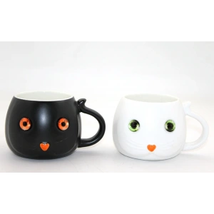 Porselen Kedili Kupa Bardak AAlk2522