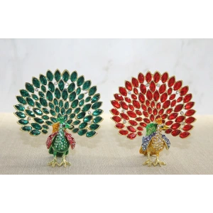 Swaroski Tavuskuşu Alk3833