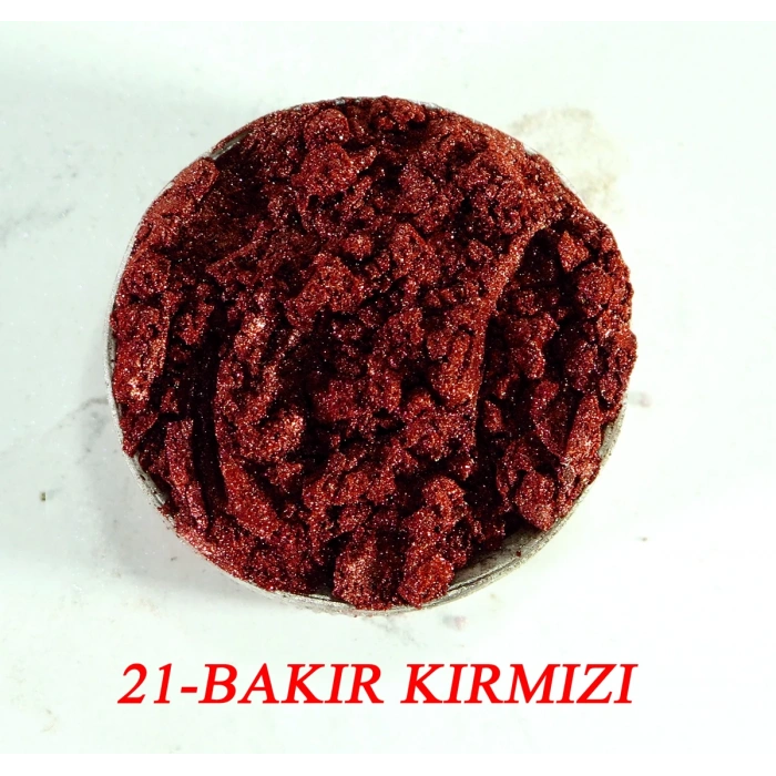 BAKIR KIRMIZI - METALİK SEDEFLİ PİGMENT