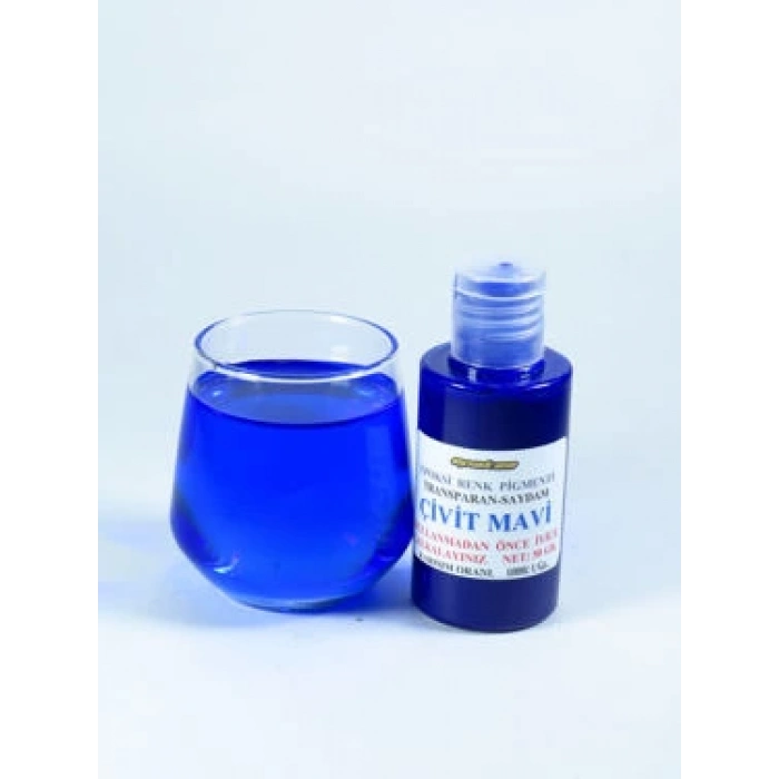 ÇİVİT MAVİ RENK PİGMENTİ 50 GR