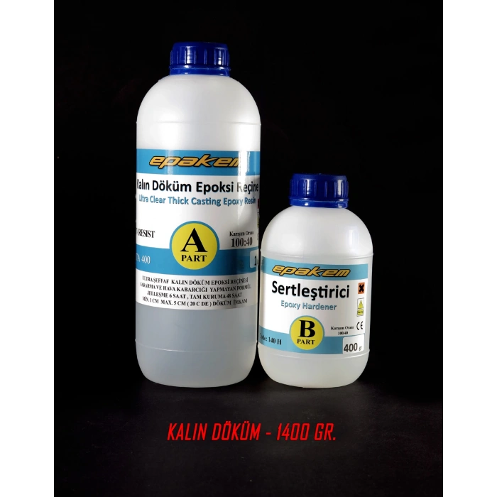 ITA-400 KALIN DÖKÜM EPOKSİ 1400 GR SET