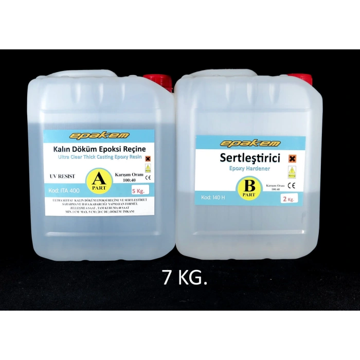 ITA 400 KALIN DÖKÜM EPOKSİ ITALY - 7 KG SET