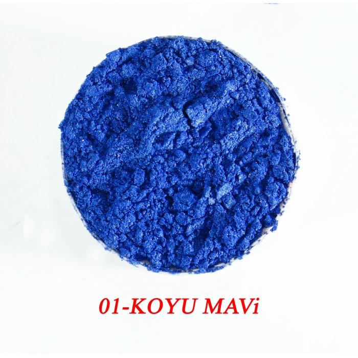 KOYU MAVİ - METALİK SEDEFLİ PİGMENT
