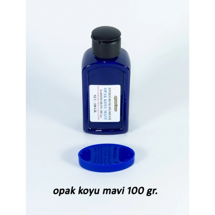 OPAK MAVİ RENK PİGMENTİ 100 GR