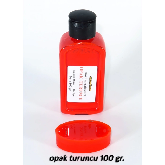 OPAK TURUNCU RENK PİGMENTİ 100 GR