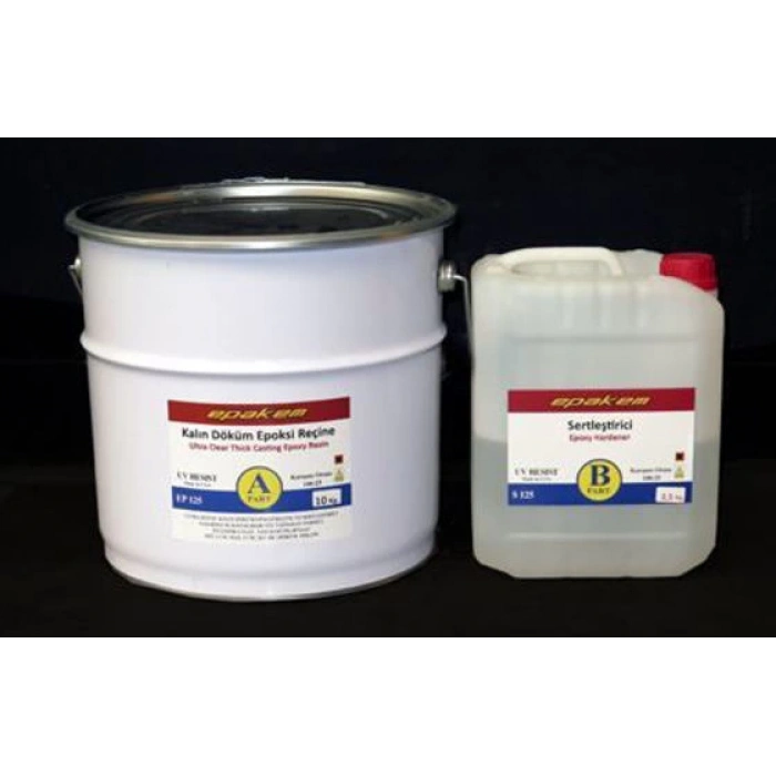 S 125 EPOKSİ KALIN DÖKÜM 2 USA 12,5 KG SET