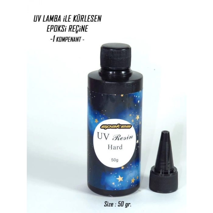 UV İLE KÜRLEŞEN EPOKSİ REÇİNE 50 GR
