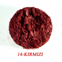 KIRMIZI - METALİK SEDEFLİ PİGMENT