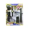 SAATLİ ORTA BOY TABANCA SETİ*40