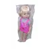GERÇEK YÜZLÜ AYLİN BEBEK ÖRGÜ SAÇLI 58 CM PVC ET BACAK
