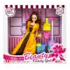 TEMİZLİK SETLİ CANDY GİRL BEBEK *48